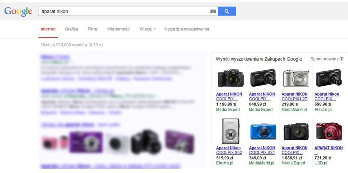 prezentacjaproduktowwgooglezakupy-googlemerchant-aparatyfotograficzne