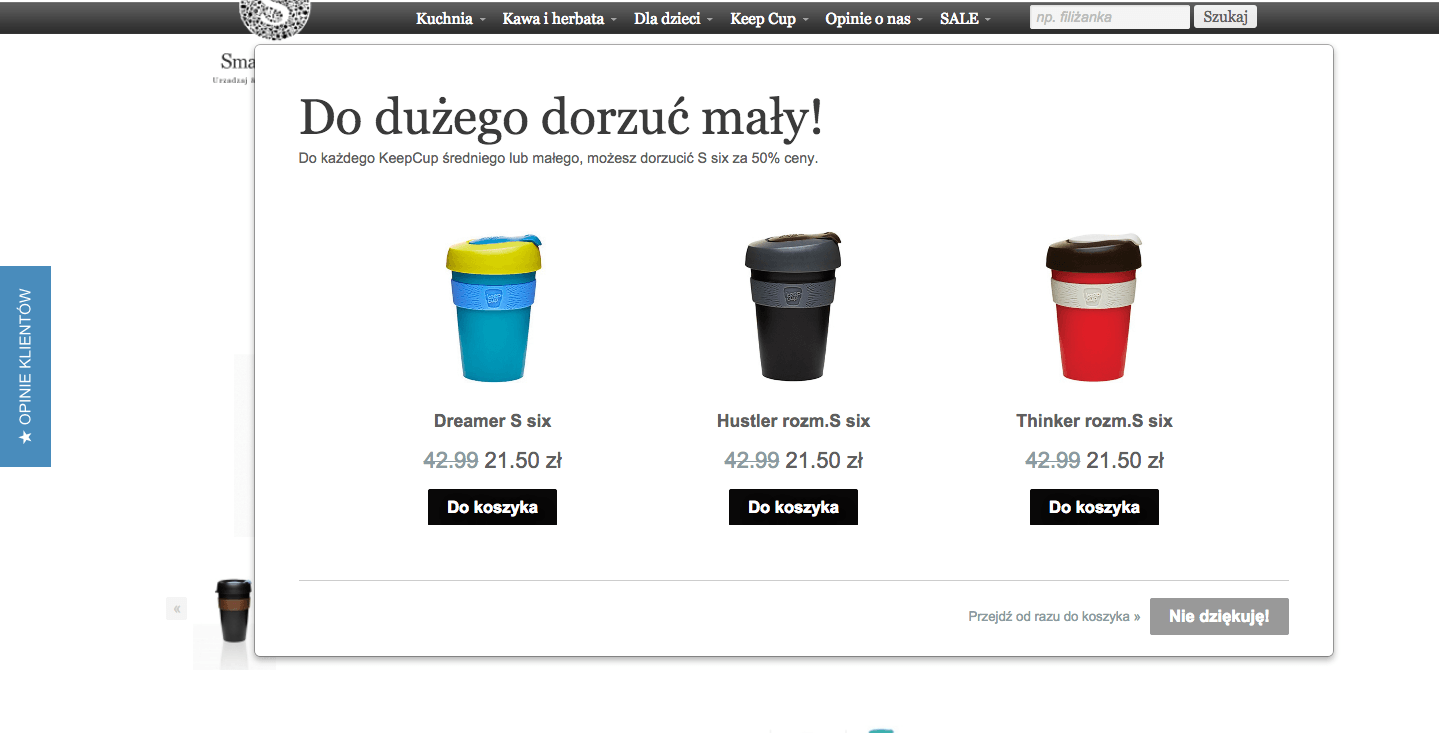 Koszyk sklepu Smakwnetrza.pl