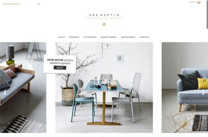 Strona główna sklepu Aga Martin