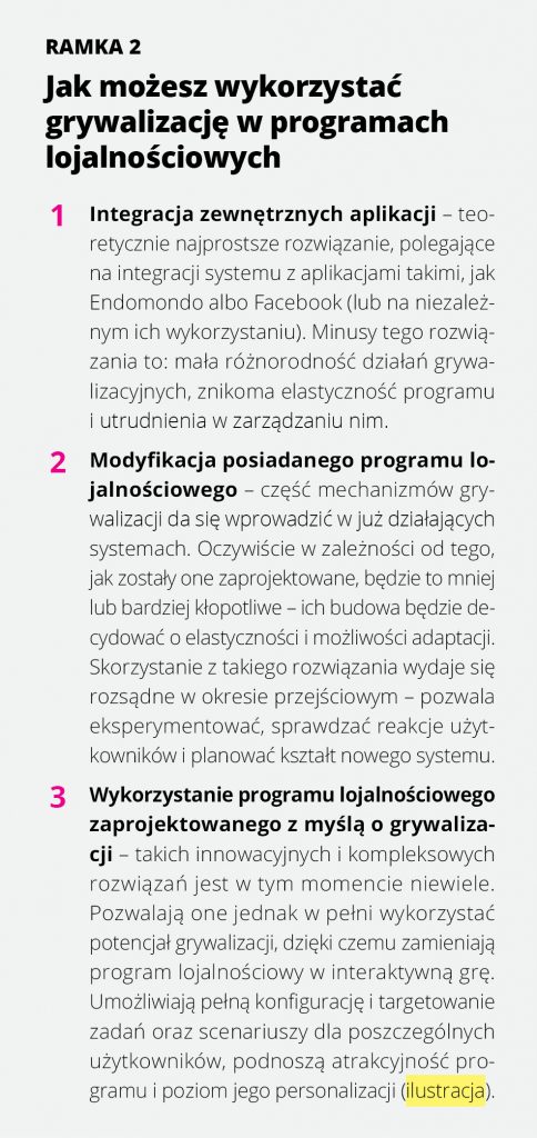 Grywalizacja w programach lojalnościowych