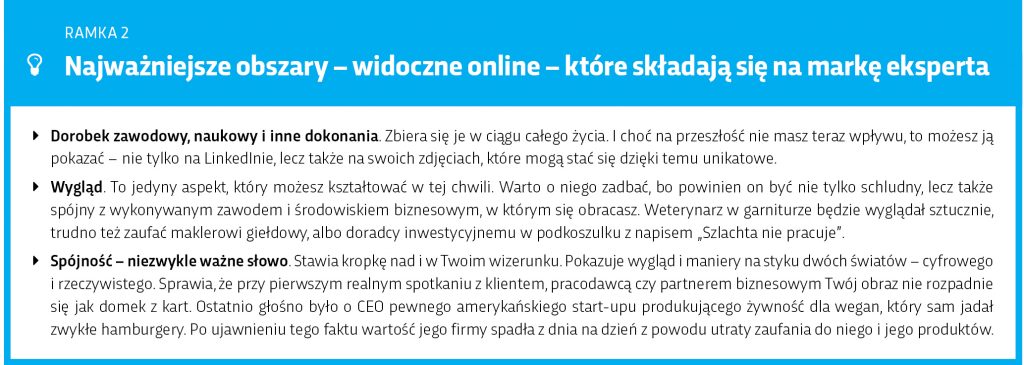 Najważniejsze elementy, które składają się na markę eksperta