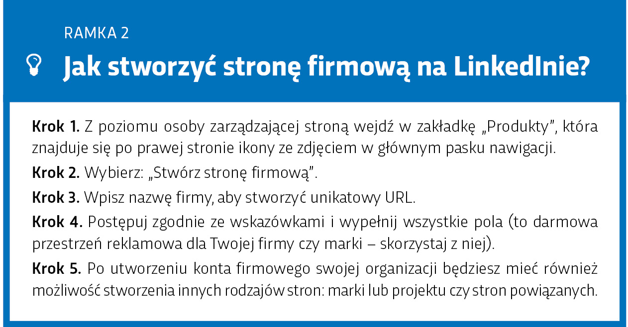 Jak stworzyć stronę firmową na LinkedIn