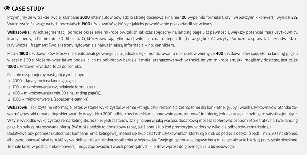 Case study - generowanie leadów