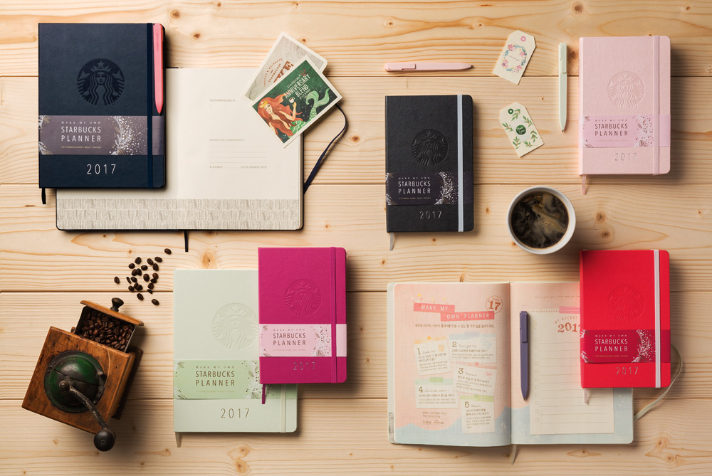 Produkty Moleskin dla Starbucks Korea