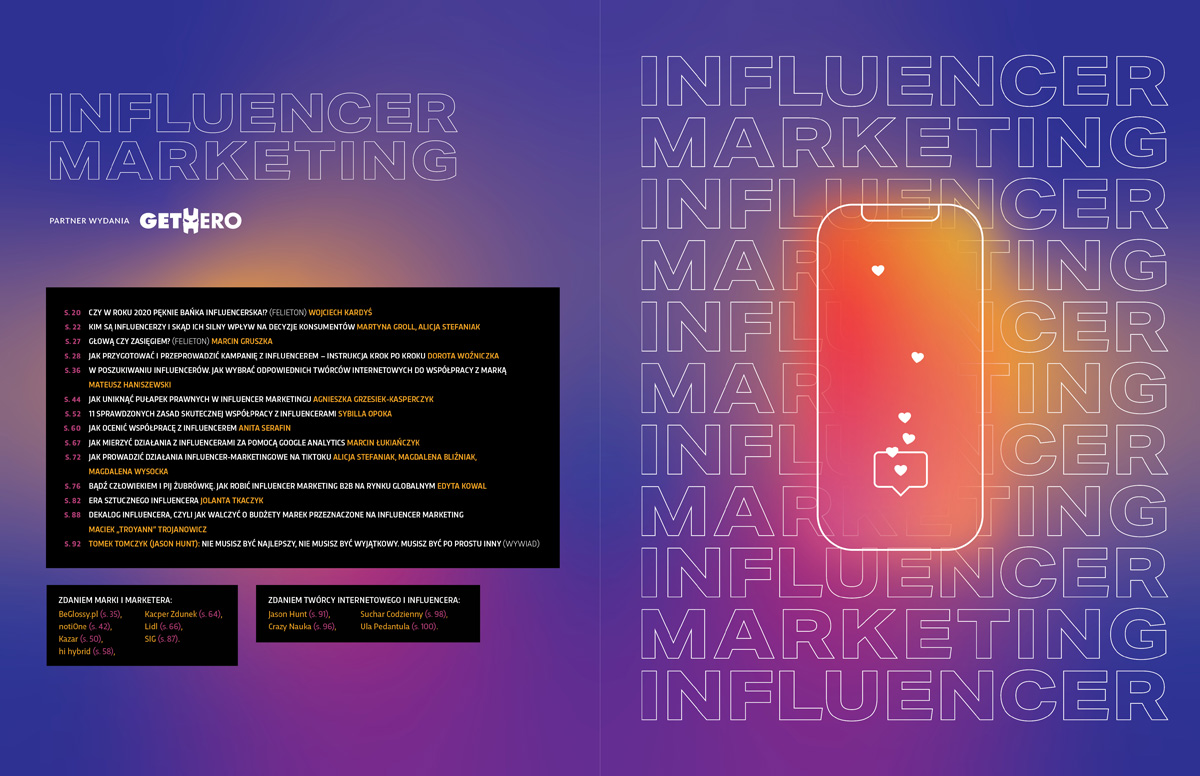 MARKETER+_38_temat numeru o influencer marketingu