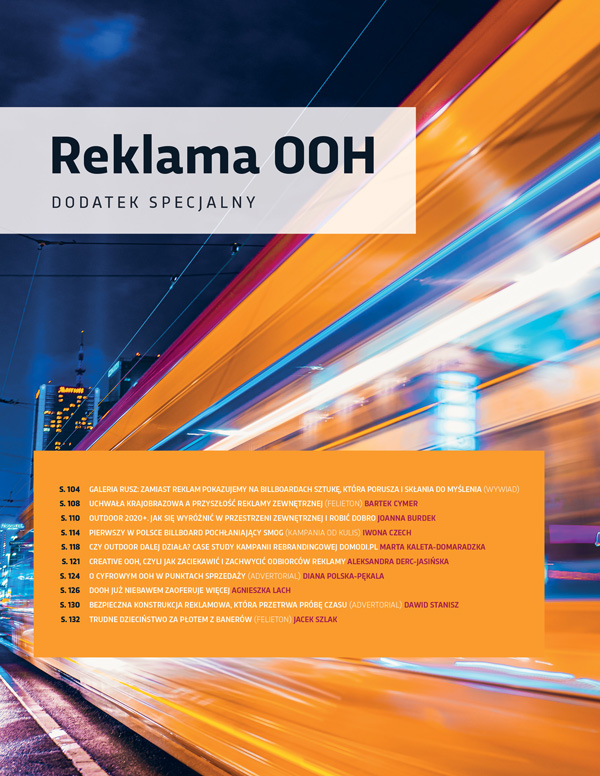 Dodatek specjalny: Reklama OOH