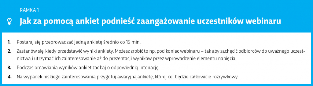 Jak za pomocą ankiet podnieść zaangażowanie uczestników webinaru jak-za-pomoca-ankiet-podniesc-zaangazowanie-uczestnikow-webinaru