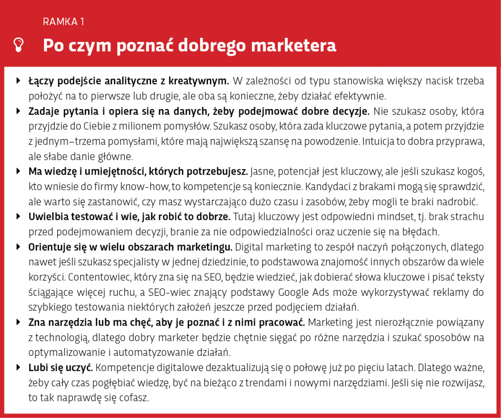 Po czym poznać dobrego marketera