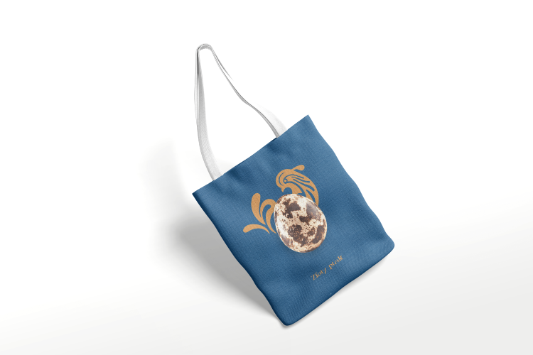 Torba z logo Złotego ptaka