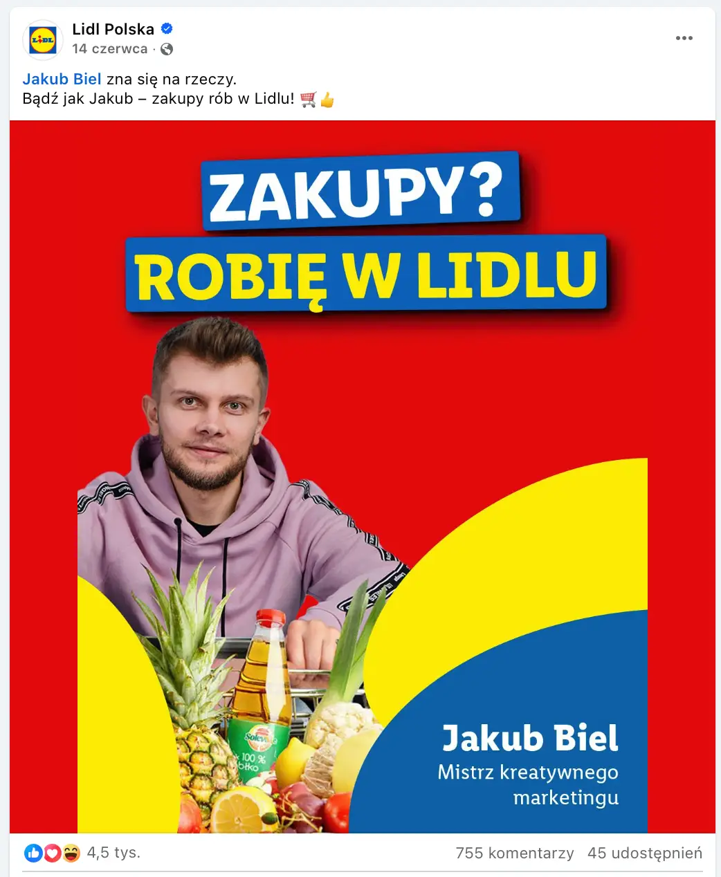 Jakub Biel – Lidl