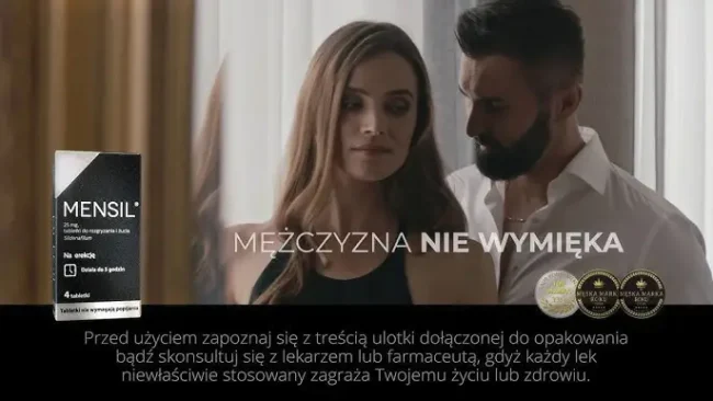 Ilustracja kampania marki Mensil „Mężczyzna nie wymięka”