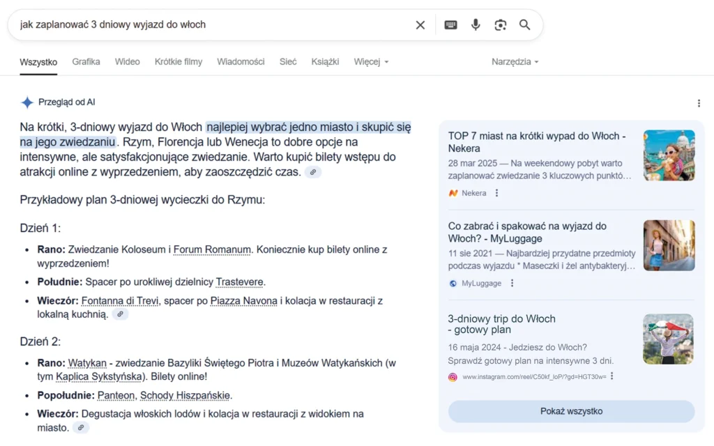 instagram w ai overviews
