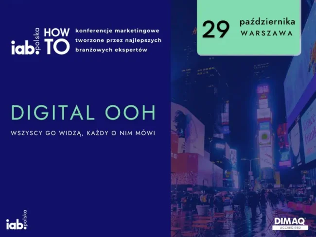 grafika promująca IAB HowTo: Digital OOH
