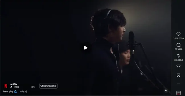 kampania BTS i Netflix