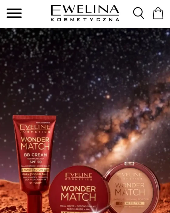Ewelina Kosmetyczna - screen ze strony interetowej
